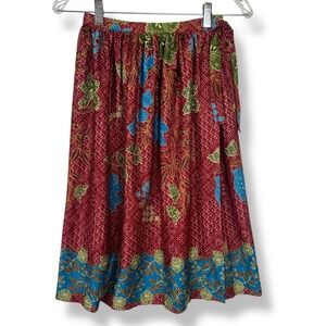 Sirena Skirt Womens Size Small Vintage Boho‎ Indie Artsy Hippie Made in USA 90s